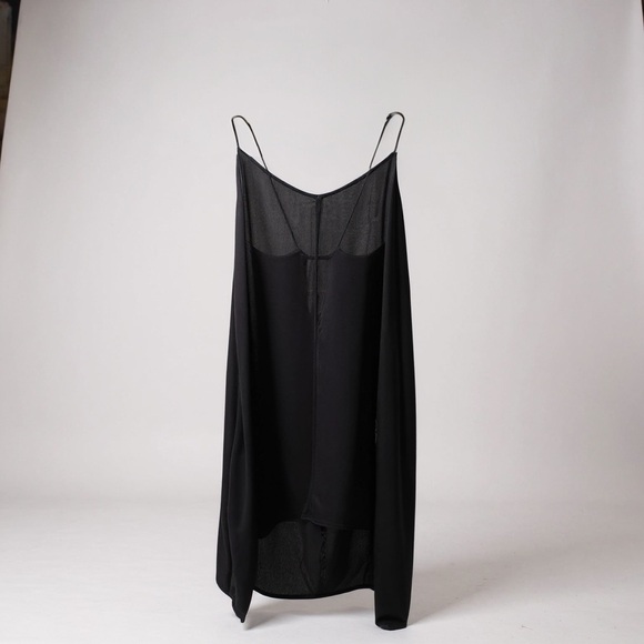 Volcom Sleek Black Mini Dress/Cover Up - Picture 1 of 9